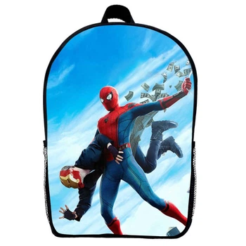 Рюкзак Людина Павук дитячий (Gear bag Spidermen mini 022) чорний, 29 х 21 х 9 см