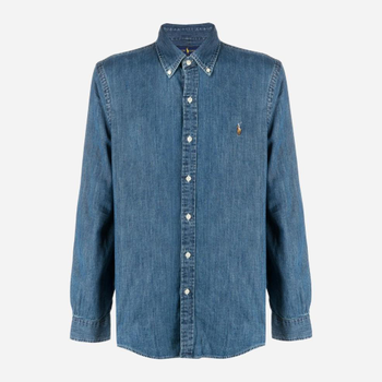 Koszula męska jeansowa Polo Ralph Lauren PRL710548539001 XL Granatowa (3607997210565)