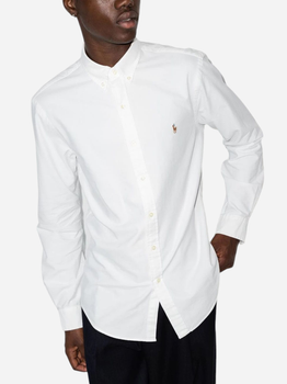 Koszula męska bawełniana Polo Ralph Lauren PRL710549084006 2XL Biała (3607992906111)