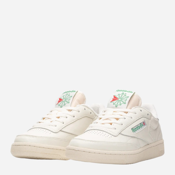 Tenisówki damskie skórzane Reebok Club C 85 Vintage W 100007797 40 Ecru (4065418207829)