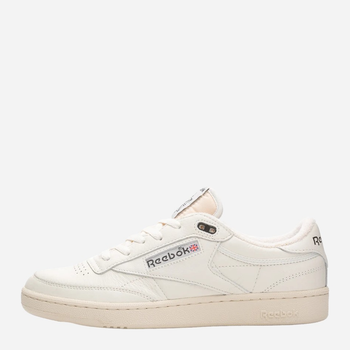 Sneakersy męskie do kostki Reebok Club C 85 Vintage 100033000 42 Beżowe (4066755164691)