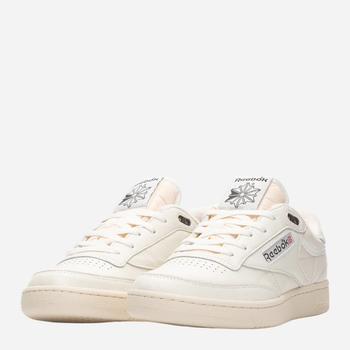 Sneakersy męskie do kostki Reebok Club C 85 Vintage 100033000 42.5 Beżowe (4066755168385)