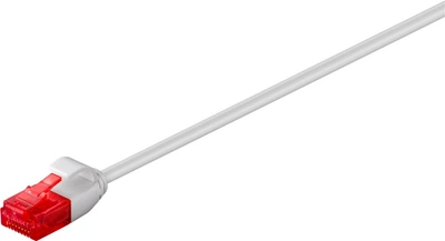 Патч-корд Goobay RJ45 UTP6 0.5m patch Slim Flexi PoE D=3.6mm Cu сірий(75.09.3750)