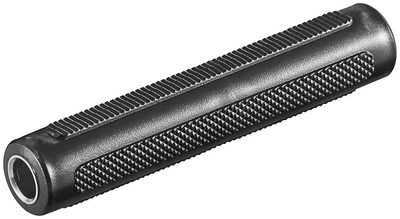 Перехідник аудіо Goobay Jack 6.3mm F/F Stereo 3pin AUX Kunststoff чорний(75.01.1853)
