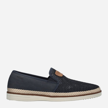 Buty slip-on męskie RIEKER RIEB2366-14 43 Ciemnogranatowe (4061811363476)