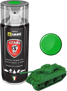 Фарба-спрей Ammo Titans Hobby Matt Emerald Green 400 мл (7426842918908)