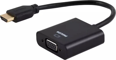 Переходник Philips HDMI to VGA Black (SWV9200E/27)