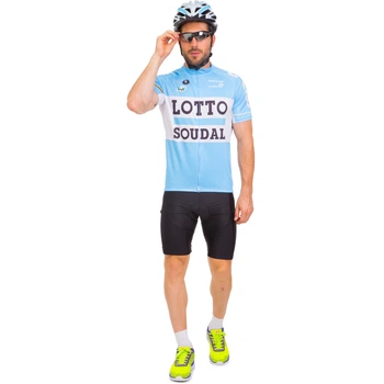 Велоформа короткий рукав SPOINT LOTTO MS-6819-BL 3XL Синий/Черный