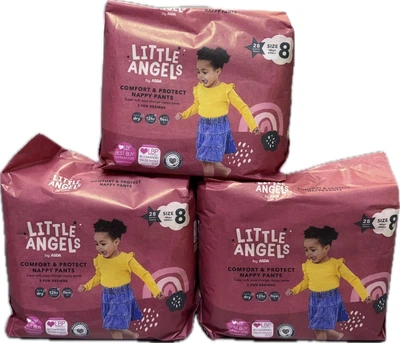 Підгузки-трусики 8 р ASDA Little Angels BOX 84 штук 18+ кг
