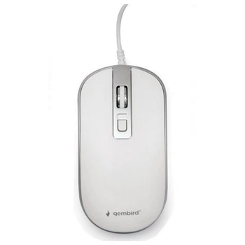 Мышь Gembird MUS-4B-06-WS White/Silver