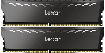 Pamięć Lexar DDR4-3200 32768MB PC4-28800 (Kit of 2x16384) THOR Black (LD4BU016G-R3200GDXG)