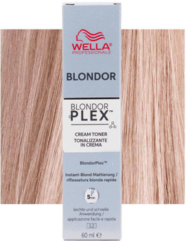 Крем-тонер для волосся Wella Professionals Blondor Plex Lightest Pearl 16 60 мл (4064666334653)