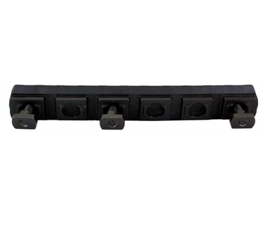 Планка Picatinny на M-LOK DLG-113 на 11 слотів BLACK