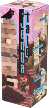 Настольная игра Strateg Jenga Tale 48 брусков на украинском языке (4820220565150)