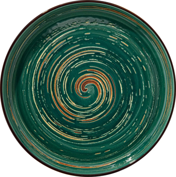 Тарелка Wilmax Spiral Green 23 см (WL-669519/A)