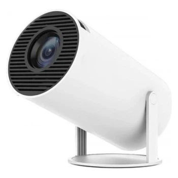 Портативный Смарт Проектор HY300 Android HD 130" 1.2-4м 2/8GB WiFi USB, HDMI, AUX 1280х720P 4K 30 fps Белый