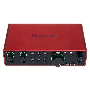 Звукова карта Focusrite Scarlett 2i2 4th Generation