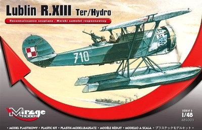 Модель для склеювання Mirage Lublin R.XIII Ter / Hydro Morski 1:48 (5901461485038)