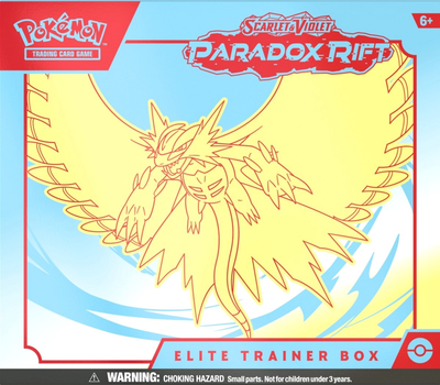 Karty do gry Pokemon TCG Paradox Rift ETB Roaring Moon (5903076514172)