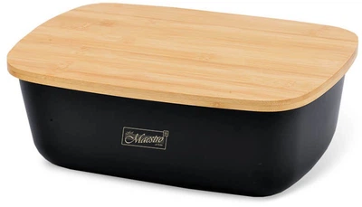 Хлібниця Maestro 34.5 x 23.5 x 13 см (MR-1776-BLACK)