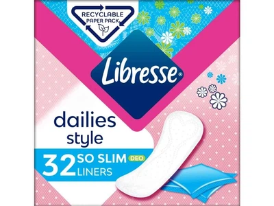 Прокладки щоденні Libresse 32шт Dailies Style Deo Ультратонкі