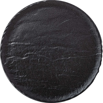 Тарелка Wilmax Slatestone Black круглая 25.5 см (WL-661126/A)