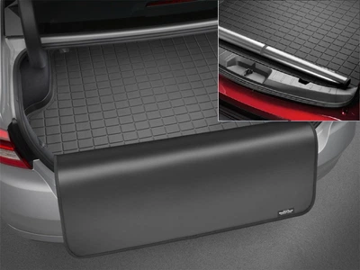 Автомобильный коврик в багажник авто Weathertech Jaguar F-Pace 17-20 черный Ягуар Ф-Пейс WT0025489