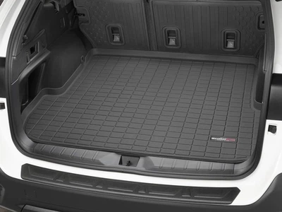 Автомобильный коврик в багажник авто Weathertech Subaru Outback 20- черный за 2м рядом Субару Аутбек WT0030821