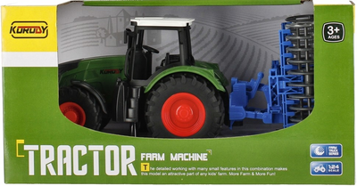 Traktor Mega Creative Farm Mashine z pługiem (5904335861266)