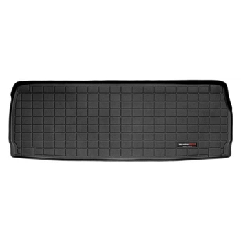 Автомобильный коврик в багажник авто Weathertech Toyota Sequoia 12- черный за 3м рядом Тойота Секвоя WT0010421