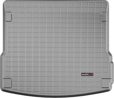 Автомобильный коврик в багажник авто Weathertech Porsche Macan 14- серый за 2м рядом Порше Макан WT0025612