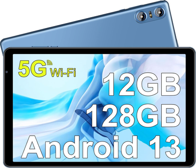 Планшет 10.1" Sebbe S22 6+6/128Gb 8 ядер Android 13 6000 mAh Блакитний Б/В