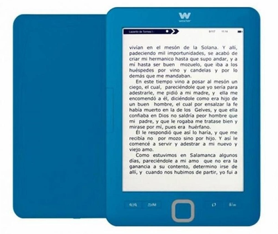Электронная книга 6" Woxter Scriba 195 4Gb Wi-Fi Синяя