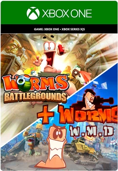Worms Battlegrounds + Worms W.M.D Xbox Ключ