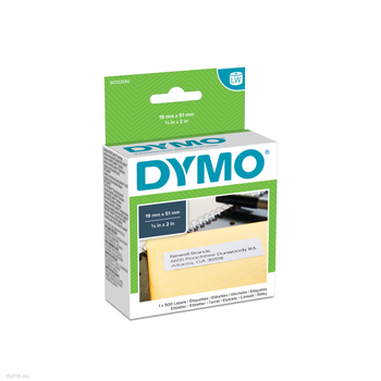 Універсальні знімні етикетки Dymo 11355 19x51 мм (5411313113557)