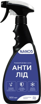 Размораживатель стекла NANO5 АНТИЛІД с ароматом океана триггер 500 мл (N50020)