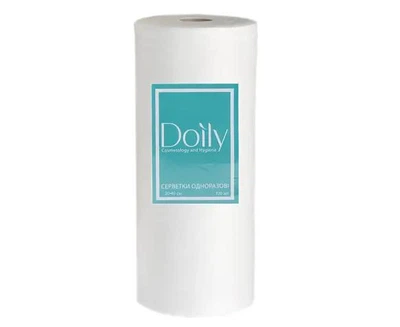 Серветки Doily одноразові в рулоні 30х40 см 40 г/м2 100 шт (10006320210)