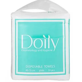 Рушники одноразові Doily Compact в пачці 40х70 см 50 шт 40 г/м2 (10041800110)