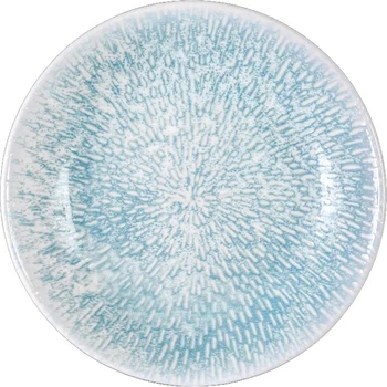Тарілка глибока Wilmax Coral Blue Graphics кругла 20 см 230 мл (WL-671611/A)