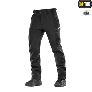 Брюки Winter Soft Shell M-Tac L Black