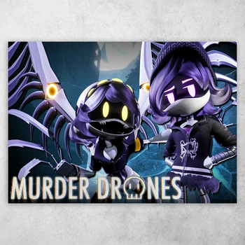 Плакат постер CupKit "Дрони вбивці / Murder Drones" №5 А4 21х29,7 см