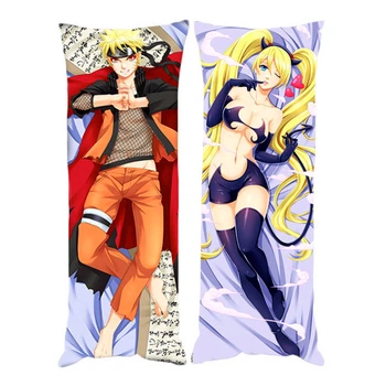 Подушка Обнімашка Дакимакура Наруто Naruto Подушка Обнімашка 150 х 50 Двостороння (8114)