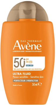 Сонцезахисний флюїд для обличчя Avene Eau Thermale Ultra Fluid Perfector SPF 50+ 50 мл (3282770392692)