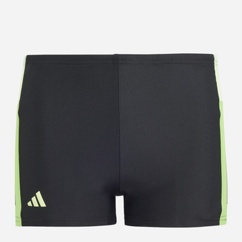 Підліткові плавки-шорти для хлопчика Adidas Cb 3S Boxer IK9655 164 Чорні (4067887329781)