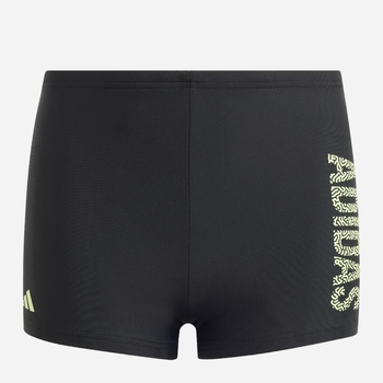 Підліткові плавки-шорти для хлопчика Adidas Logo Swim Bxr IK9654 140 Чорні (4067887259460)