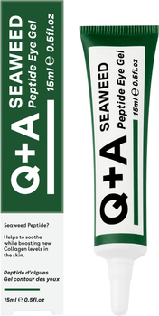 Гель для зоны вокруг глаз Q+A Seaweed Peptide Eye Gel 15 мл (5060486262069)