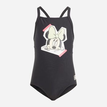 Дитячий суцільний купальник для дівчинки Adidas Dy Min Suit IT8626 110 Чорний (4067887235938)