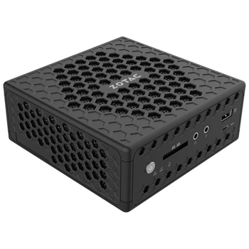 Компьютер Zotac CI337 nano / Intel N100, M.2 PCIe 3.0 x1/SATA SSD слот (2242), 2.5 SATA (ZBOX-CI337NANO-BE)