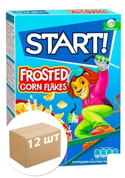 Хлопья глазурированные ТМ "Start" 280г упаковка 12шт (99027)