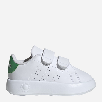 Tenisówki chłopięce na rzepy adidas Advantage Cf I ID5286 25.5 Białe (4066765021533)